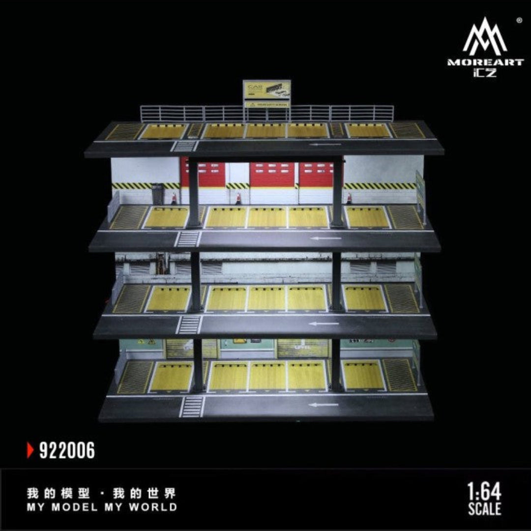 [Preorder] MoreArt 1:64 Simulation model of steel frame style garage series assembly MO922006