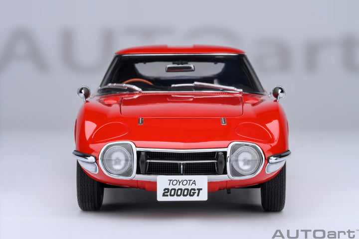 [Preorder] AUTOart 1:18 Toyota 2000GT 1967 Red 79547