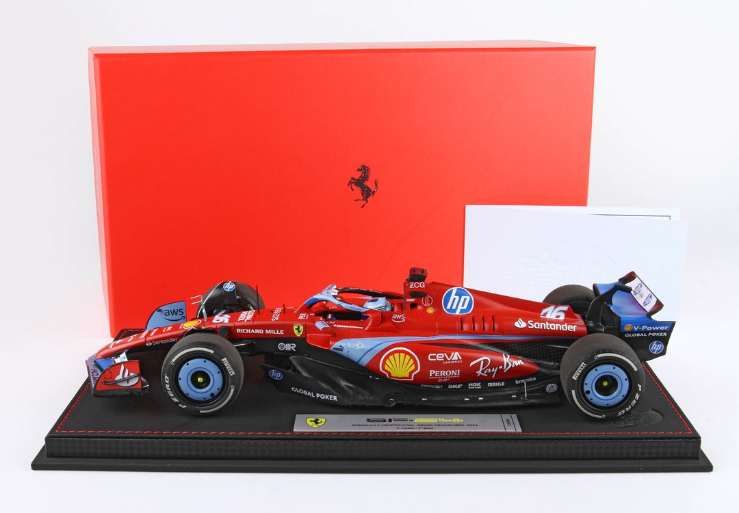 [Preorder] BBR 1:18 Ferrari SF24 GP USA Miami 2024 (4 Versions)