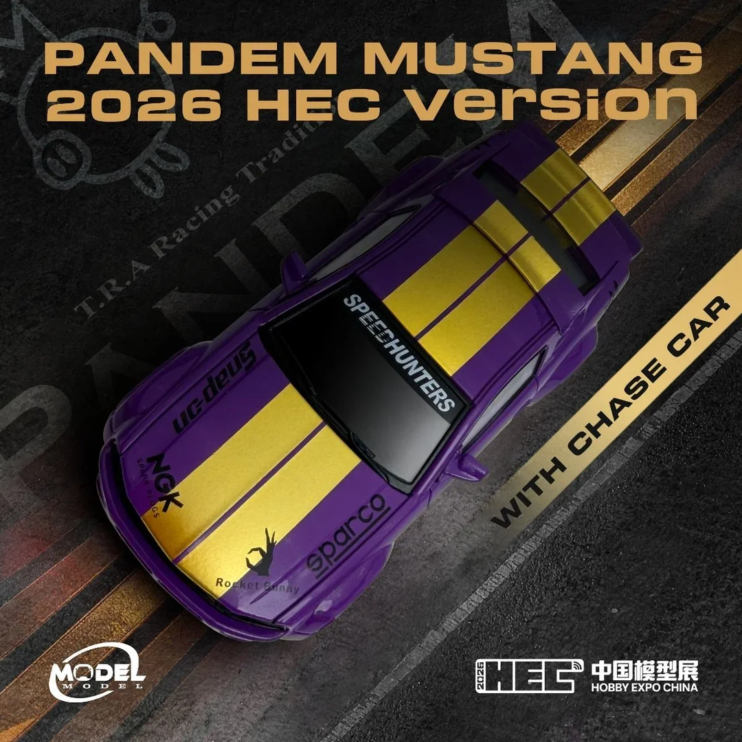 Model Model 1:64 PANDEM MUSTANG 2026 HEC VERSION MM64-PM-HEC2026