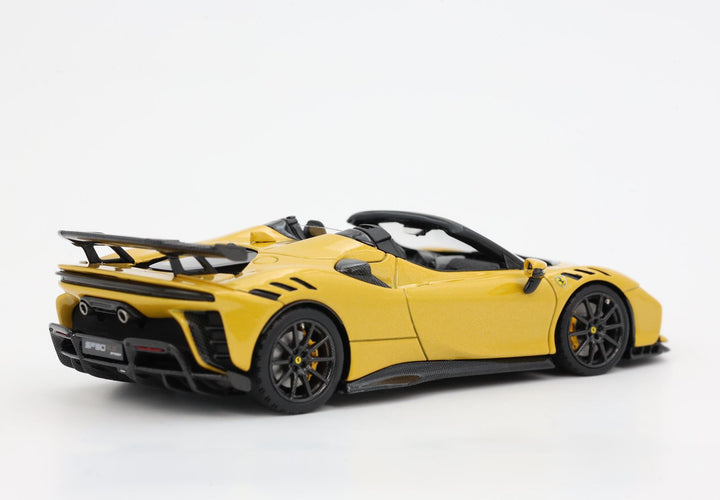 BBR Model 1:43 Ferrari SF90 XX Spider cerchi carbonio Giallo Montecarlo BBRC286F1