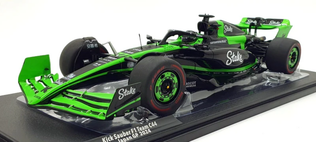 Solido 1:18 Kick Sauber F1 Team C44 Black V.Bottas Japan GP 2024