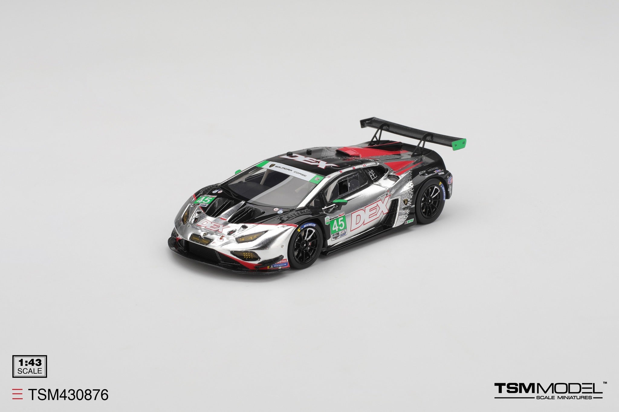 Preorder] TSM 1:43 Lamborghini Huracan GT3 EVO2 #45 DEX Wayne