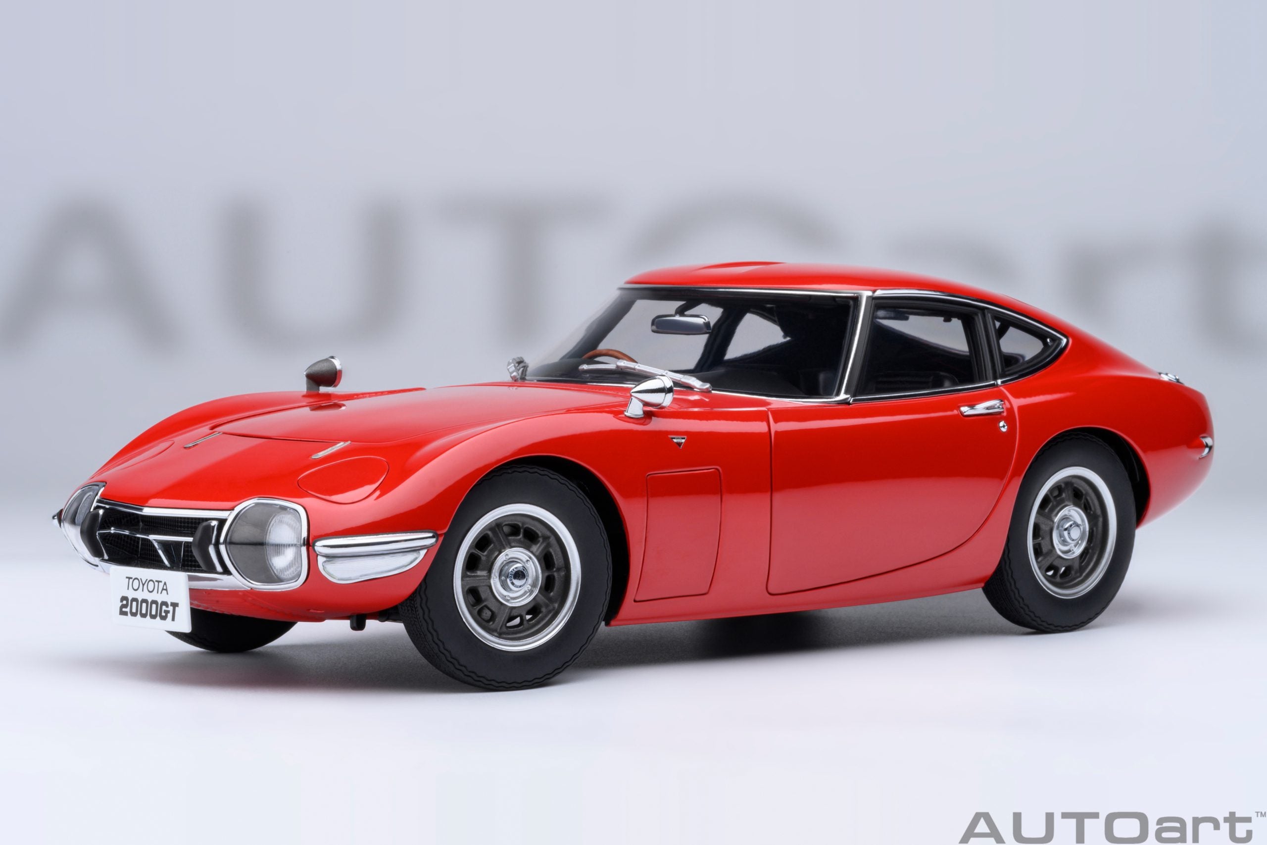 AUTOart 1:18 Toyota 2000GT 1967 Red 79547 – Horizon Diecast