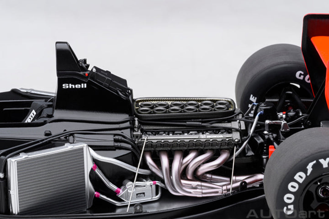 [Preorder] AUTOart 1:18 McLaren Honda MP4/6 1991 A. Senna #1 Without McLaren Logo 89150