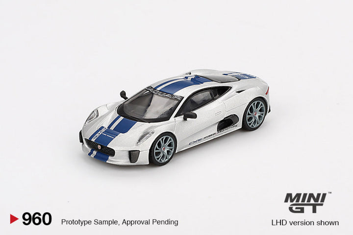 [Preorder] Mini GT 1:64 Jaguar C-X75 Silver MGT00960