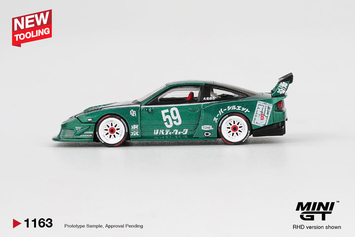 [Preorder] Mini GT 1:64 Nissan LB-Super Silhouette 180SX 2026 TAS MGT01163-BL