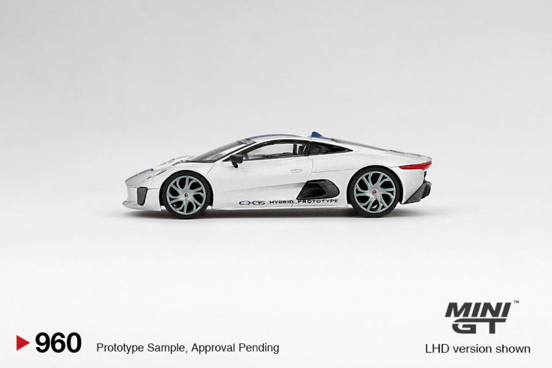 [Preorder] Mini GT 1:64 Jaguar C-X75 Silver MGT00960