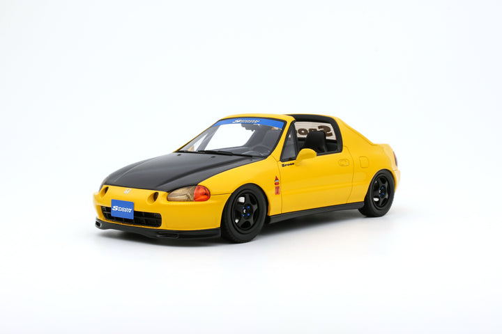 [Preorder] OttO 1:18 HONDA CIVIC DEL SOL SPOON PHOENIX YELLOW 1996 OT1154