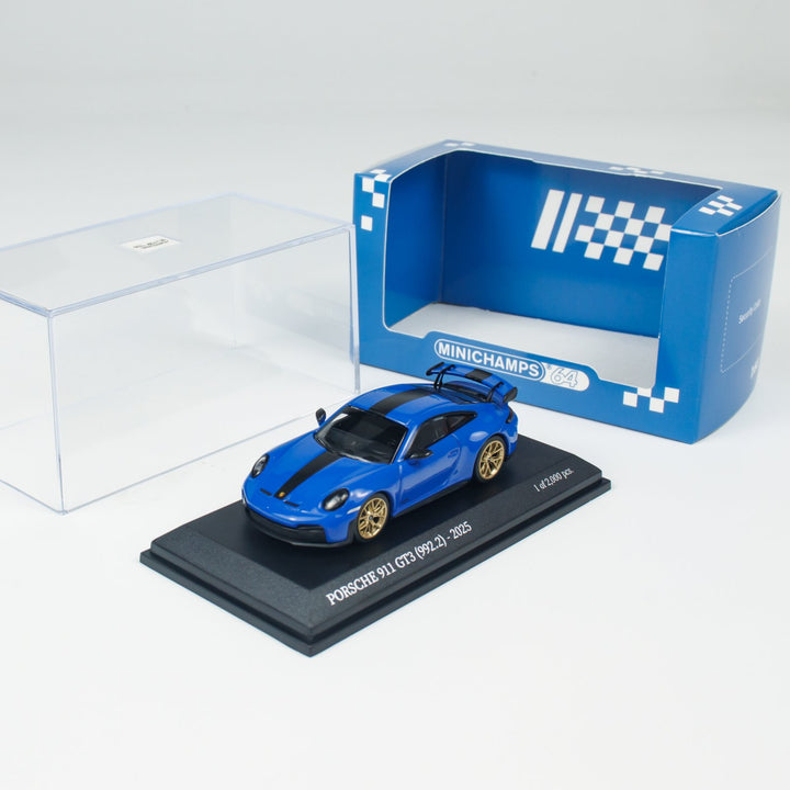 [Preorder] Minichamps 1:64 PORSCHE 911 (992.2) GT3 - 2025 - BLUE CLDC 643064226