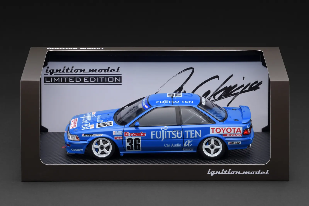 [Preorder] Ignition Model 1:18 FUJITSU TEN TOM'S COROLLA (#36) 1991 JTCWith Mr. Sekiya IG3862