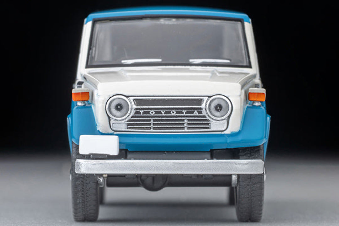[Preorder] Tomytec TLVN 1:64 Toyota Land Cruiser FJ56V (White/Blue) LV-104d