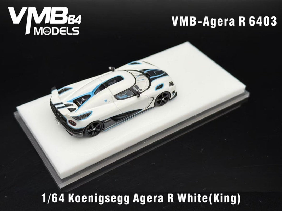 VMB 1:64 Koenigsegg Agera R (King) Matte White VMB-AgeraR6403