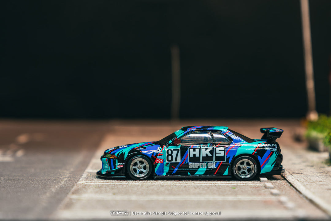 [Preorder] Tarmac Works 1:64 Nissan Skyline (R32) Widebody HKS T64G-061-HKS