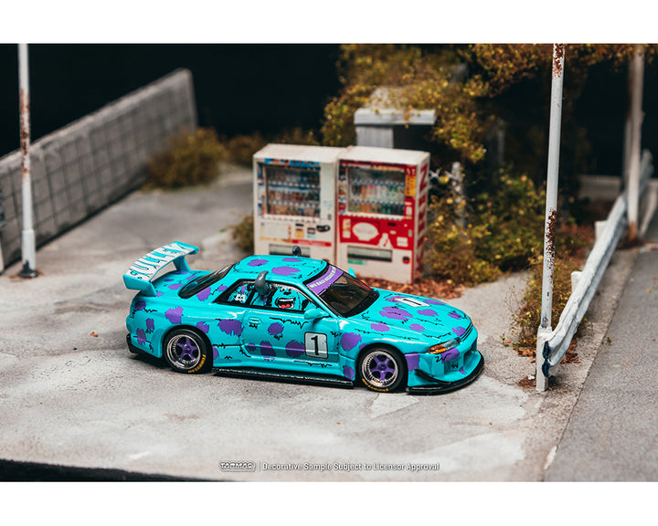 [Preorder] Tarmac Works 1:64 Nissan Skyline GT-R R32 Widebody Jonsibal Disney Sulley – Global64 T64G-061-SUL