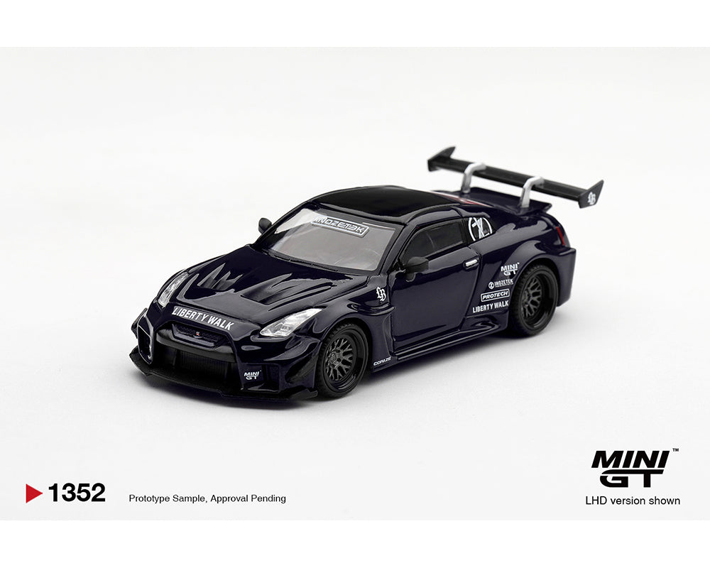 [Preorder] Mini GT 1:64 LB-Silhouette WORKS GT NISSAN 35GT-RR Ver.2 INOZETEK Edition – Limited Edition MGT01352-BL