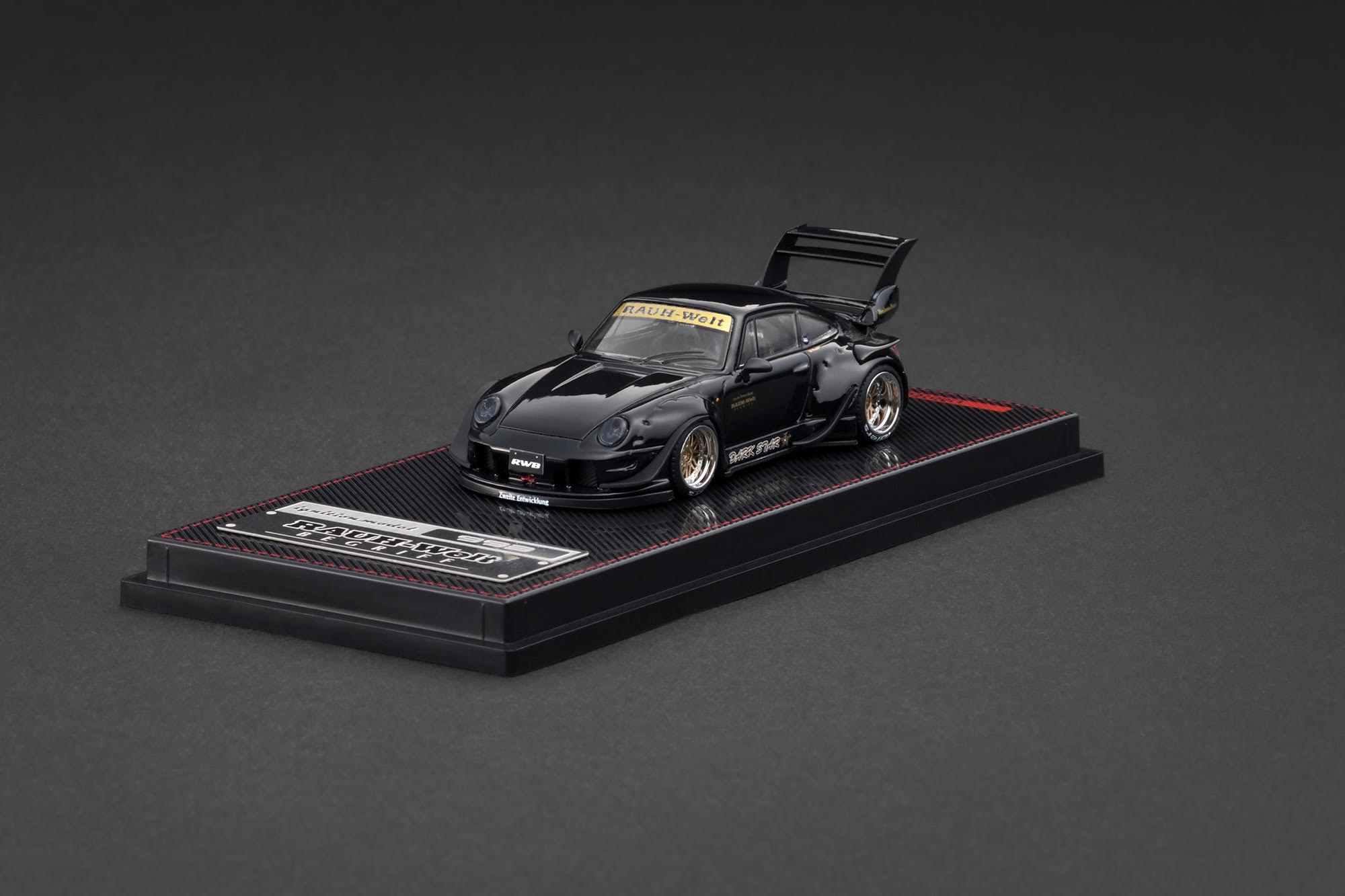 Preorder] Ignition Model 1:64 Porsche RWB 993 Black IG3870