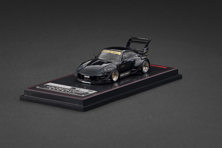 [Preorder] Ignition Model 1:64 Porsche RWB 993 Black IG3870