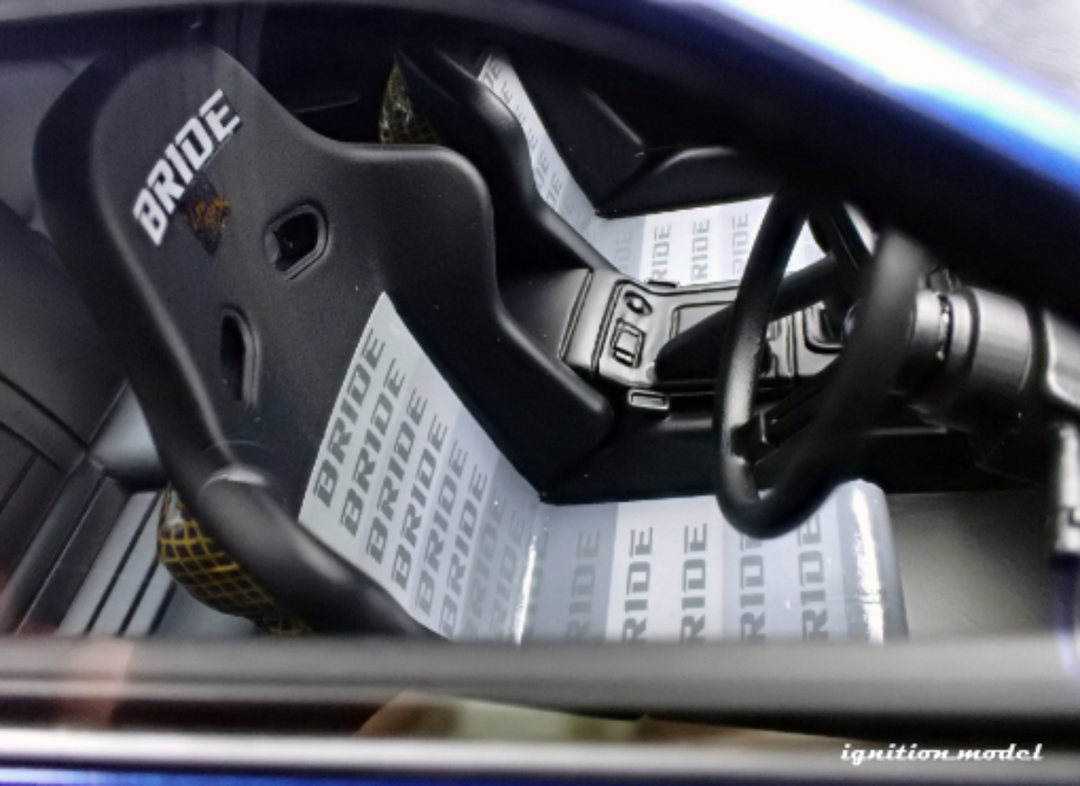 Ignition Model 1:18 Nissan 180SX TYPE X (RPS13) Blue Metallic