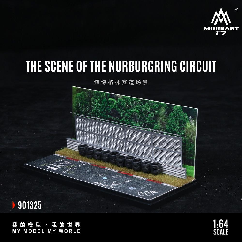 Moreart 1:64 Nürburgring Circuit Scene Diorama MO901325