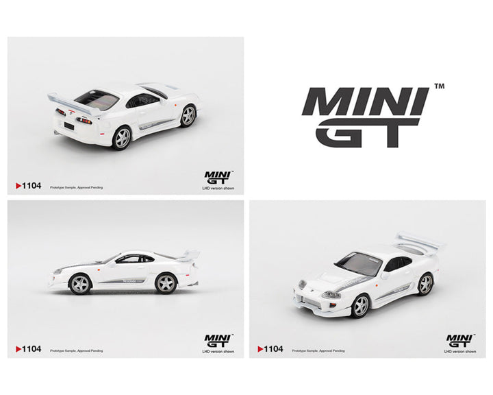 [Preorder] Mini GT 1:64 Toyota Supra VeilSide Combat V-I – White MGT01104-BL