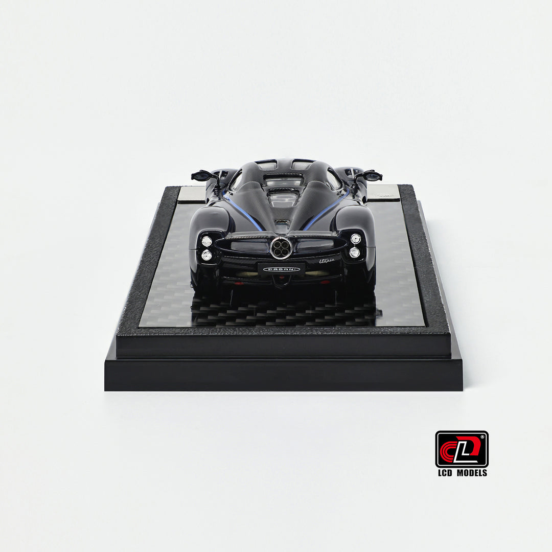 [Preorder] LCD 1:64 Pagani Utopia Black LCD64039-BB