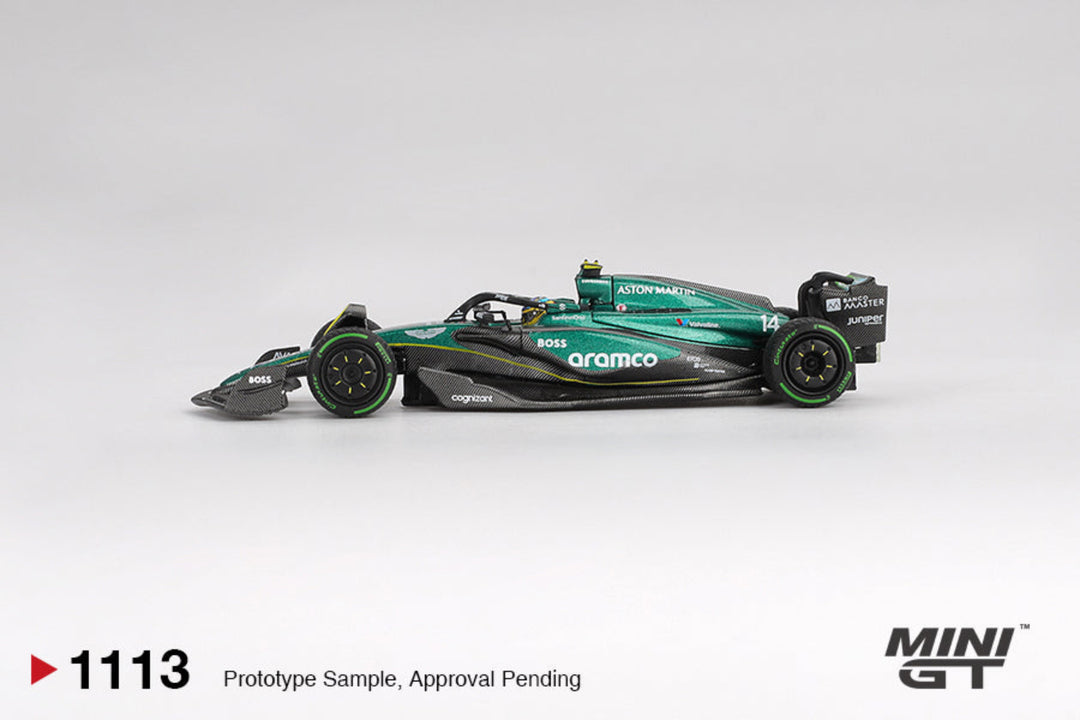 [Preorder] MINIGT 1:64 Aston Martin AMR24 #14 Fernando Alonso MGT01113-BL