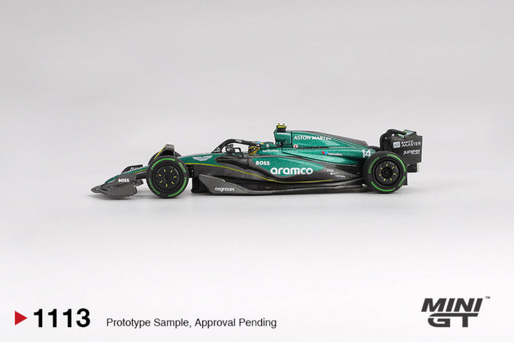 [Preorder] MINIGT 1:64 Aston Martin AMR24 #14 Fernando Alonso MGT01113-BL
