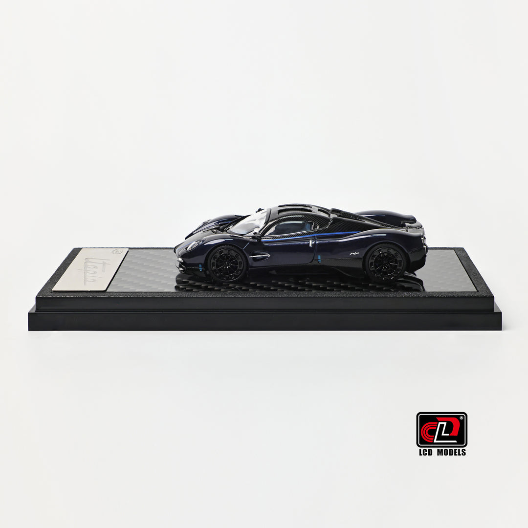 [Preorder] LCD 1:64 Pagani Utopia Black LCD64039-BB