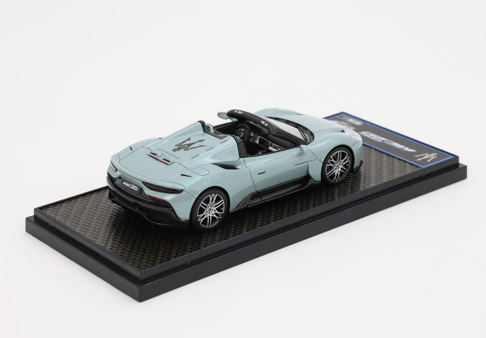 BBR Model 1:43 Maserati MC20 Cielo 2022 nuova versione Acqua