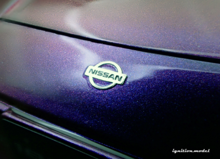 Ignition Model 1:18 Nissan 180SX TYPE X (RPS13)  Purple Metallic IG3762