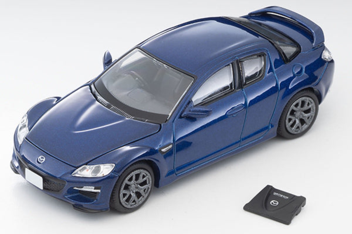 Tomytec TLVN 1:64 Mazda RX-8 Type RS (Navy) 2008 – Horizon Diecast