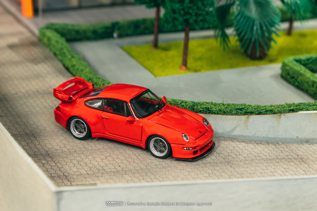 Tarmac Works 1:64 993 Remastered By Gunther Werks Red T64R-TL054-RE