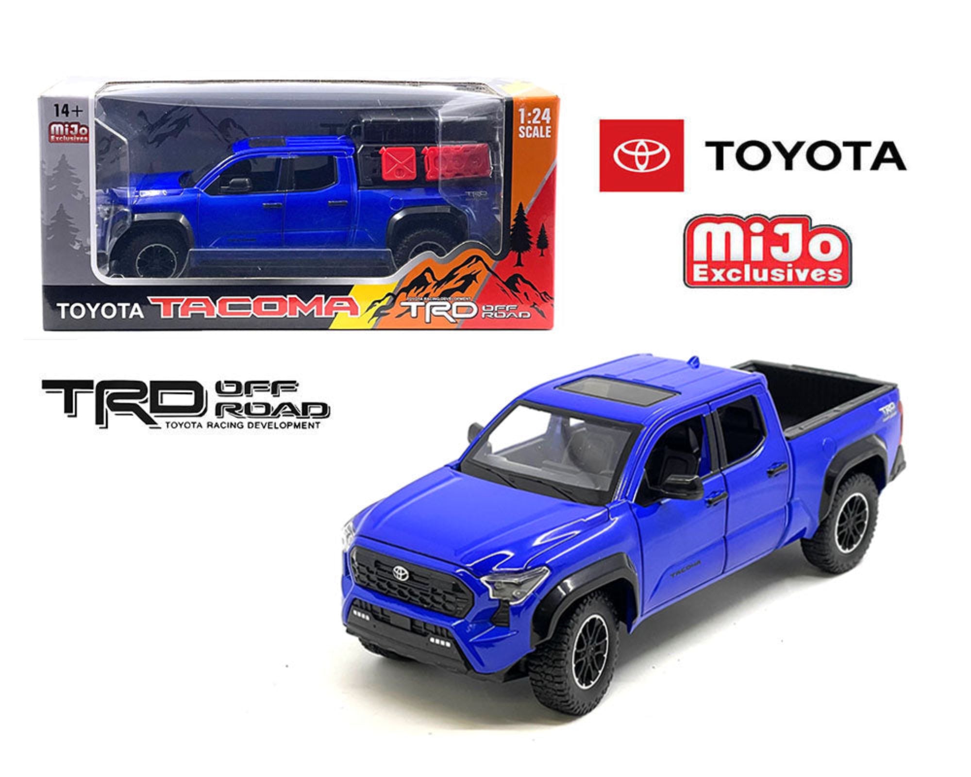 MiJo Exclusives 1:24 2024 Toyota Tacoma TRD Off-Road Edition