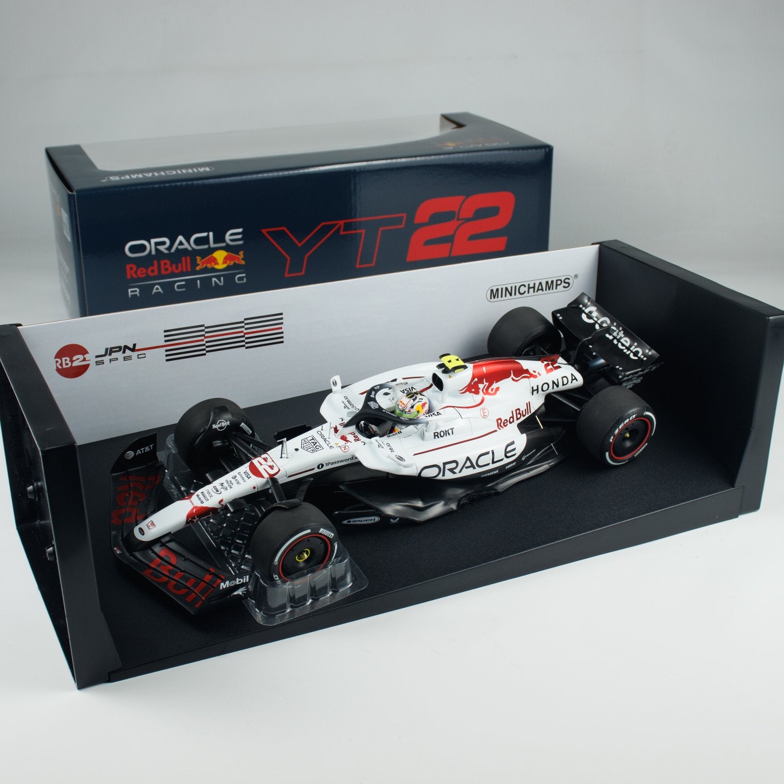 MINICHAMPS 1:18 ORACLE RED BULL RACING RB21 - YUKI TSUNODA 2025