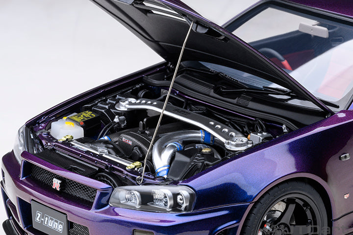 AUTOart スカイライン NISMO R34 GT-R Z-tune AUTOart 1/18 ニスモ R34 GT-R Z-tune （ブラックパール） 7746