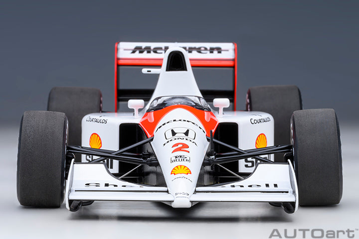 AUTOart 1:18 McLaren Honda MP 4/6 Japanese GP 1991 G.Berger #2 with McLaren Logo