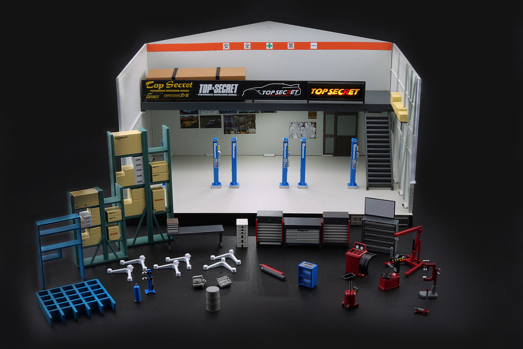 【新品未開封】TOP SECRET DIORAMA 1:64 限定999個 Preorder] BMC 1:64 Top Secret Diorama Set (TAS JP26) - 999 Limited