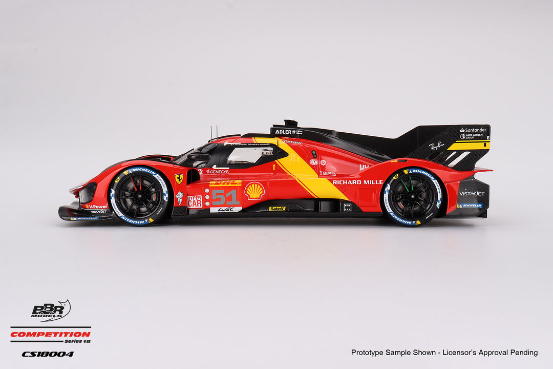 [Preorder] BBR 1:18 Ferrari 499P Team AF Corse 2023 - no.51 WEC 6 Hr of Spa 3rd Place