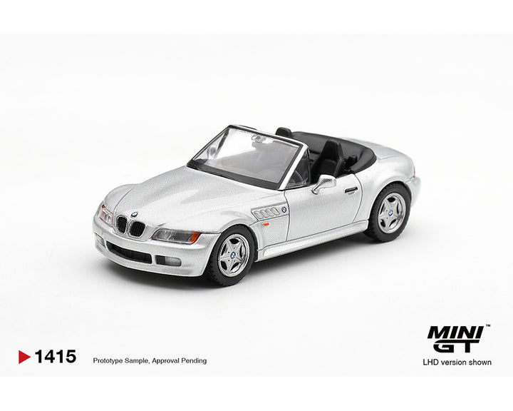 [Preorder] Mini GT 1:64 BMW Z3 Titanium Silver – Limited Edition MGT01415-BL