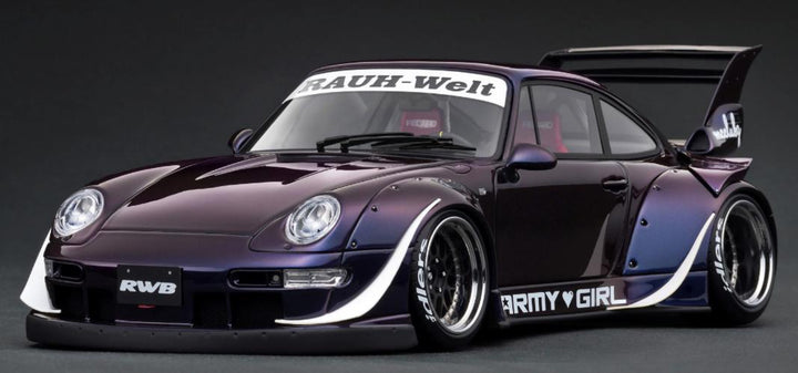 [Preorder] Ignition Model 1:18 Porsche RWB 993 Purple Metallic IG3739