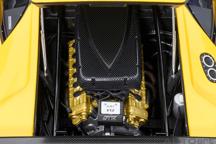 [Preorder] AUTOart 1:18 Lamborghini Diablo GT-R   - Superfly Yellow 79138