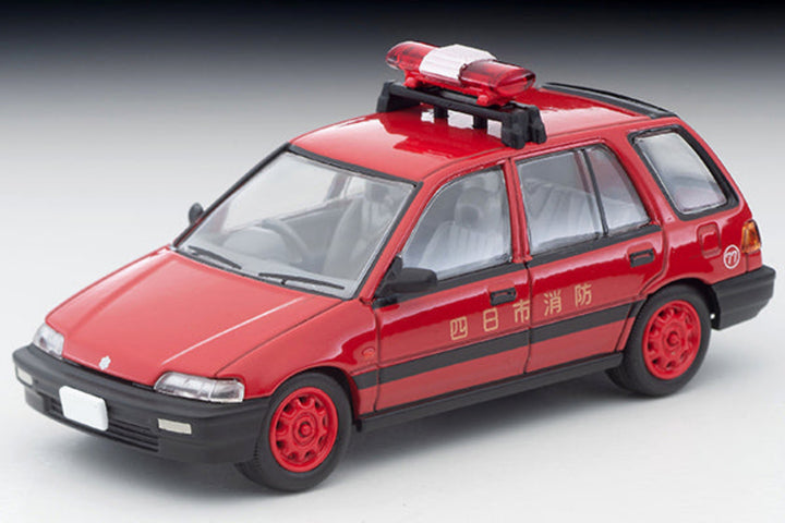 Tomytec TLVN 1:64 Honda Civic Pro Fire Department Public Relations Vehicle