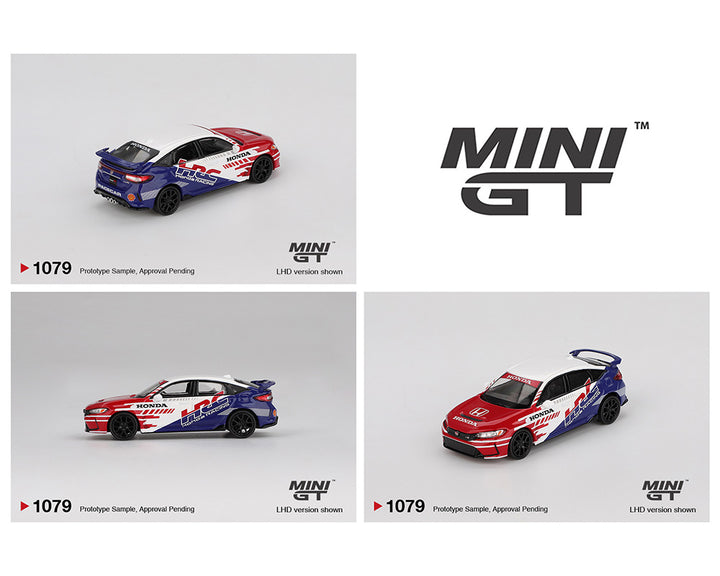 [Preorder] Mini GT 1:64 Honda Civic TYPE R 2024 Pace Car HRC MGT01079-BL
