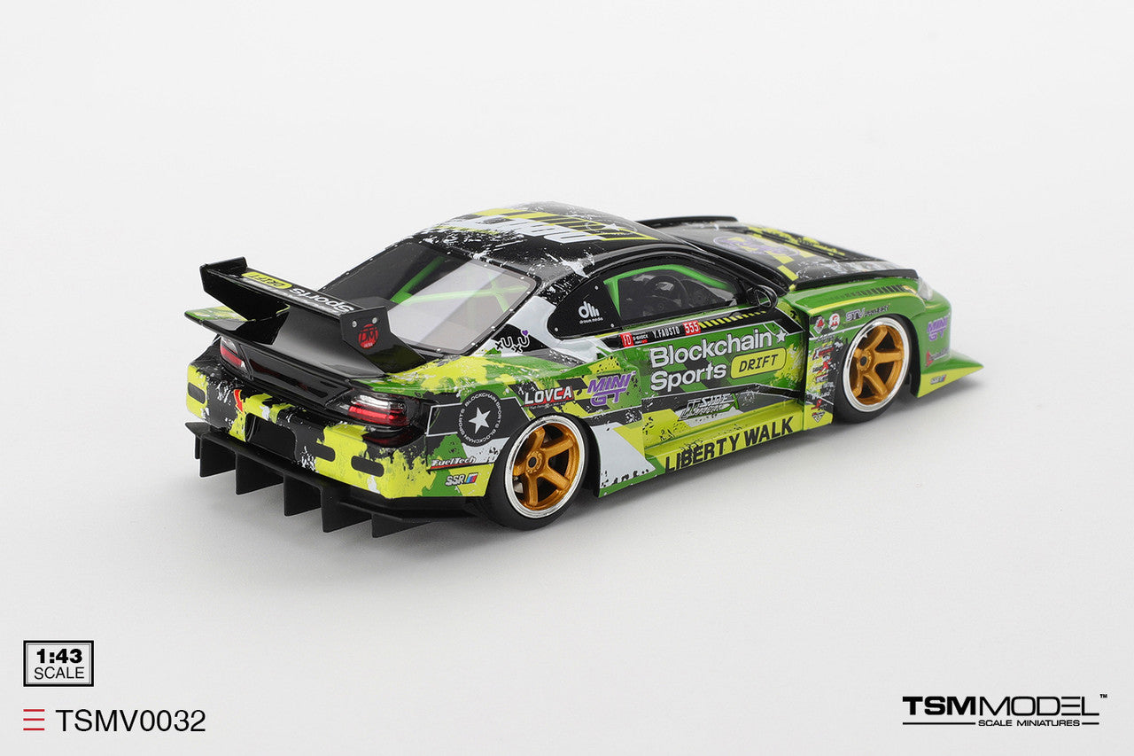 Preorder] TSM 1:43 Nissan LB-Super Silhouette S15 SILVIA #555 V2