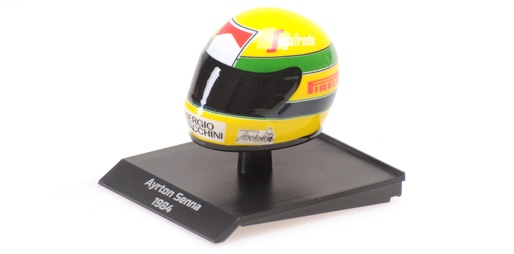 MiniChamps 1:10 HELMET - AYRTON SENNA (5 Versions) – Horizon Diecast