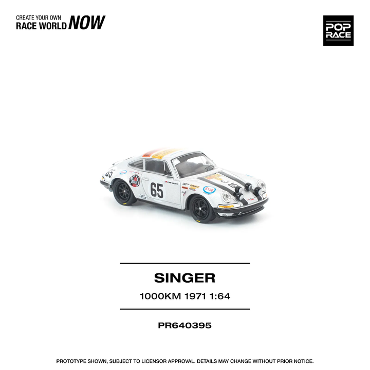[Preorder] POPRACE 1:64 Porsche SINGER SPA 1000KM 1971 PR640395