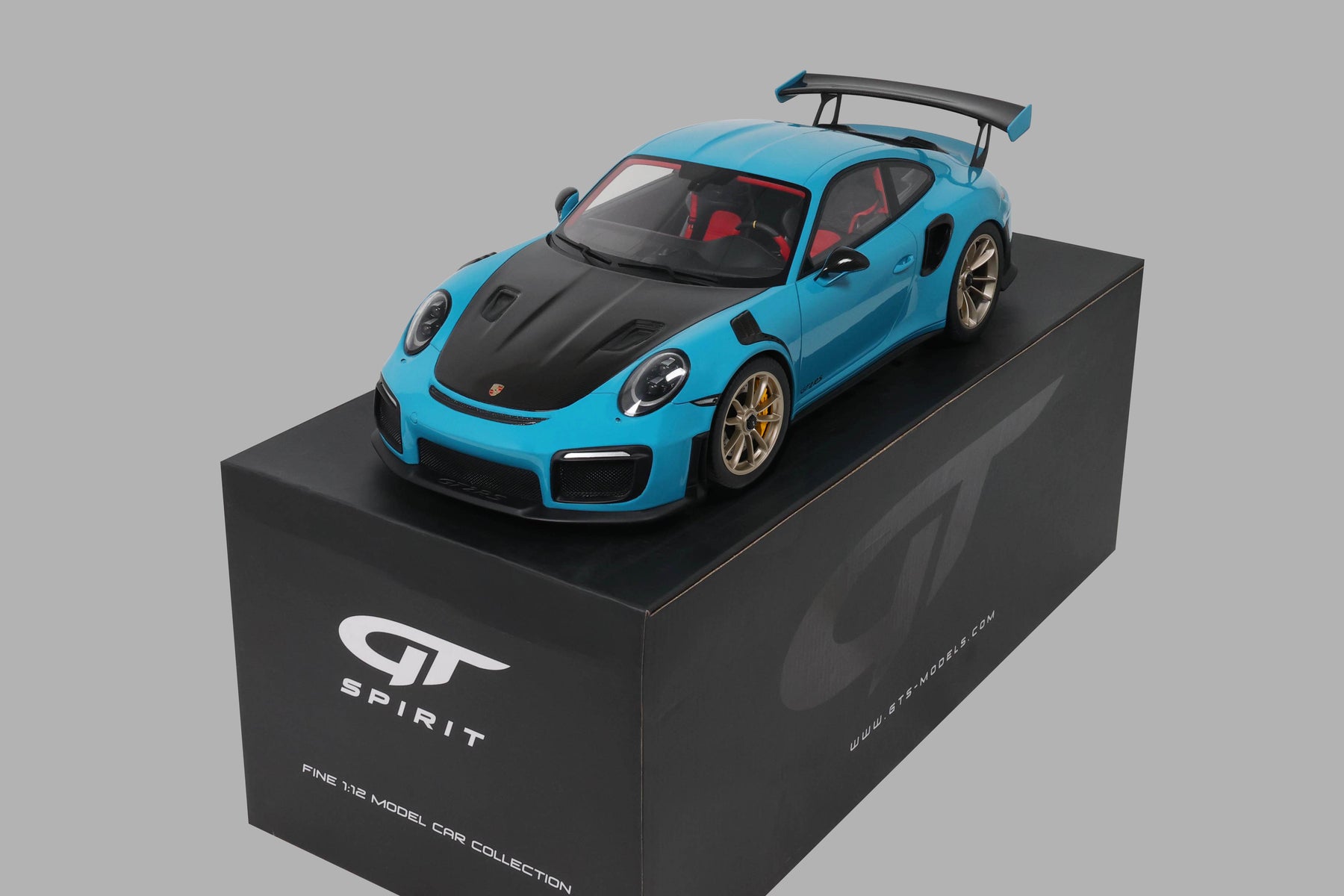 Preorder] GT Spirit 1:12 PORSCHE 911 [991.2] GT2 RS MIAMI BLUE