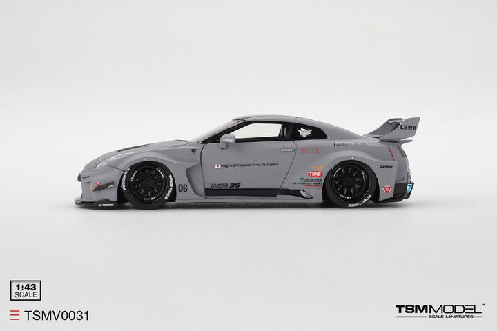 [Preorder] TSM 1:43 Nissan LB-Silhouette WORKS GT 35GT-RR Ver.1   Matt Grey TSMV0031