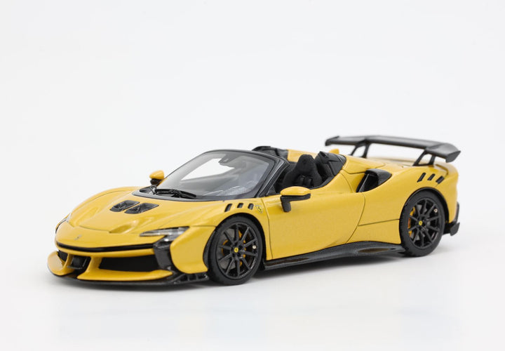 BBR Model 1:43 Ferrari SF90 XX Spider cerchi carbonio Giallo Montecarlo BBRC286F1